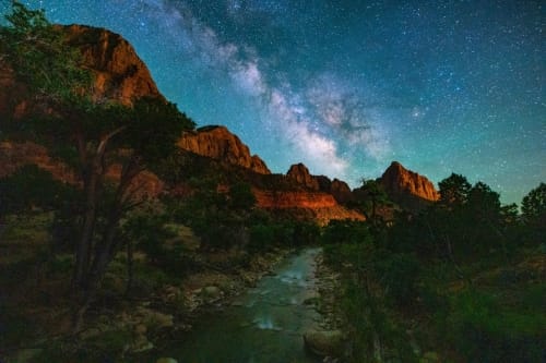 Milky Way over Watchman
